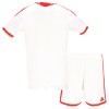 Camisolas Sevilla FC Criança 1º Equipamento Principal 2026-27 Manga Curta