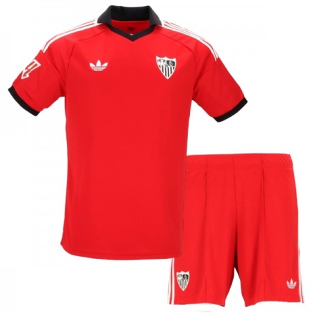 Camisolas Sevilla FC Criança 2º Equipamento Alternativa 2026-27 Manga Curta