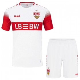 Camisolas VfB Stuttgart Criança 1º Equipamento Principal 2026-27 Manga Curta