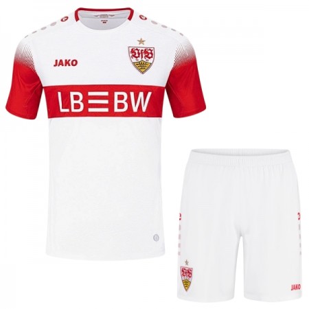 Camisolas VfB Stuttgart Criança 1º Equipamento Principal 2026-27 Manga Curta