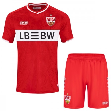 Camisolas VfB Stuttgart Criança 2º Equipamento Alternativa 2026-27 Manga Curta