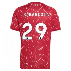 Camisolas Liverpool B. Barcola 29 1º Equipamento Principal 2026-27 Manga Curta