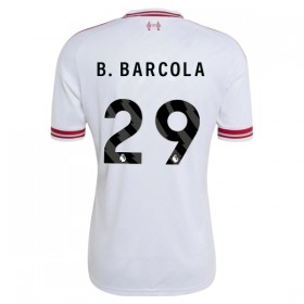 Camisolas Liverpool B. Barcola 29 2º Equipamento Alternativa 2026-27 Manga Curta