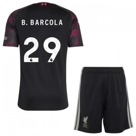 Camisolas Liverpool B. Barcola 29 Criança 3º Equipamento 2026-27 Manga Curta