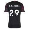 Camisolas Liverpool B. Barcola 29 Criança 3º Equipamento 2026-27 Manga Curta