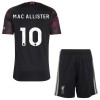 Camisolas Liverpool Mac Allister 10 Criança 3º Equipamento 2026-27 Manga Curta