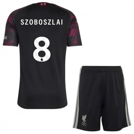 Camisolas Liverpool Szoboszlai 8 Criança 3º Equipamento 2026-27 Manga Curta