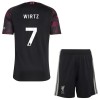 Camisolas Liverpool Wirtz 7 Criança 3º Equipamento 2026-27 Manga Curta