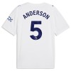 Camisolas Manchester City Anderson 5 3º Equipamento 2026-27 Manga Curta Camisolas Manchester City Anderson 5 3º Equipamento 2026-27 Manga Curta