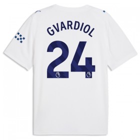 Camisolas Manchester City Gvardiol 24 3º Equipamento 2026-27 Manga Curta