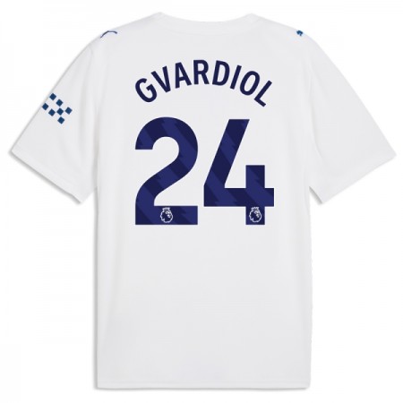 Camisolas Manchester City Gvardiol 24 3º Equipamento 2026-27 Manga Curta
